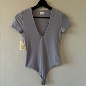 BNWT - Aritzia Women’s XS Wilfred Roses Bodysuit in Ardoise